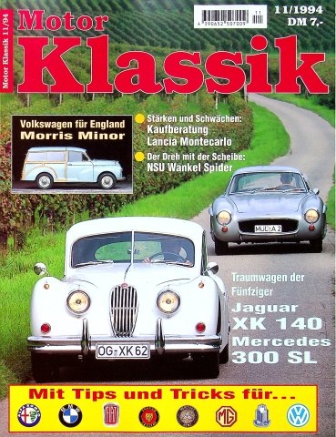 Deckblatt Motor Klassik (11/1994)